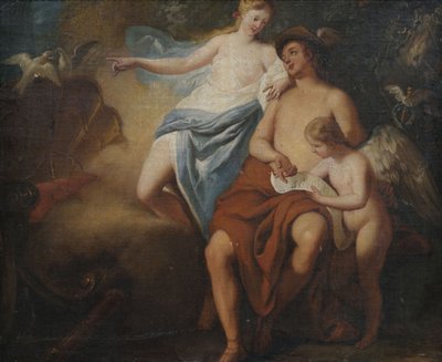 Venus, Merkur und Amor von Unbekannt Unbekannt